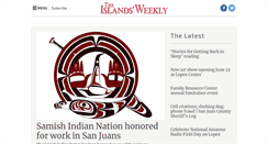 Desktop Screenshot of islandsweekly.com